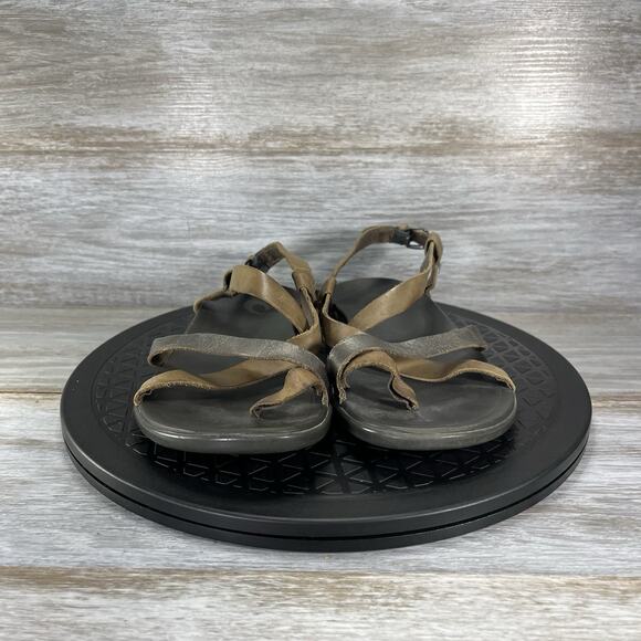 Olukai Women’s Upena Loop Toe Leather Strappy Sandals Size 8 - Picture 2 of 10